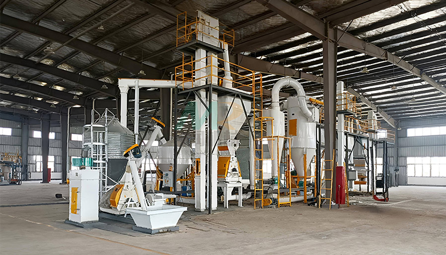 Pellet feed production line